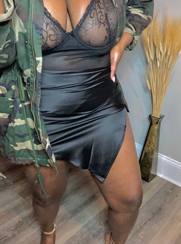 “Lady in Black” Skirt